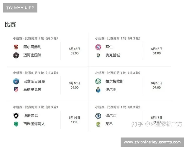 2025年世俱杯赛程公布 强强对决即将上演精彩赛事